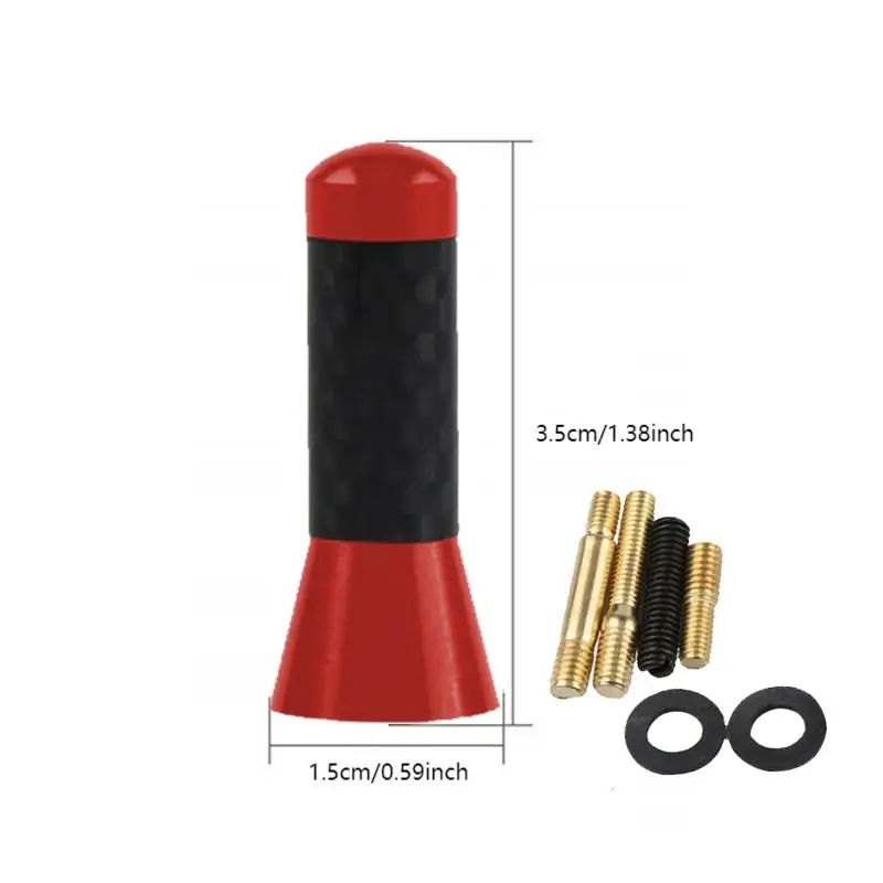 Car modification antenna - retractable vehicle decoration ultra-short model radio aluminum carbon fiber antenna decoration - uni
Car modification antenna - retractable vehicle decoration ultra-short model radio aluminum carbon fiber antenna decoration - uni
