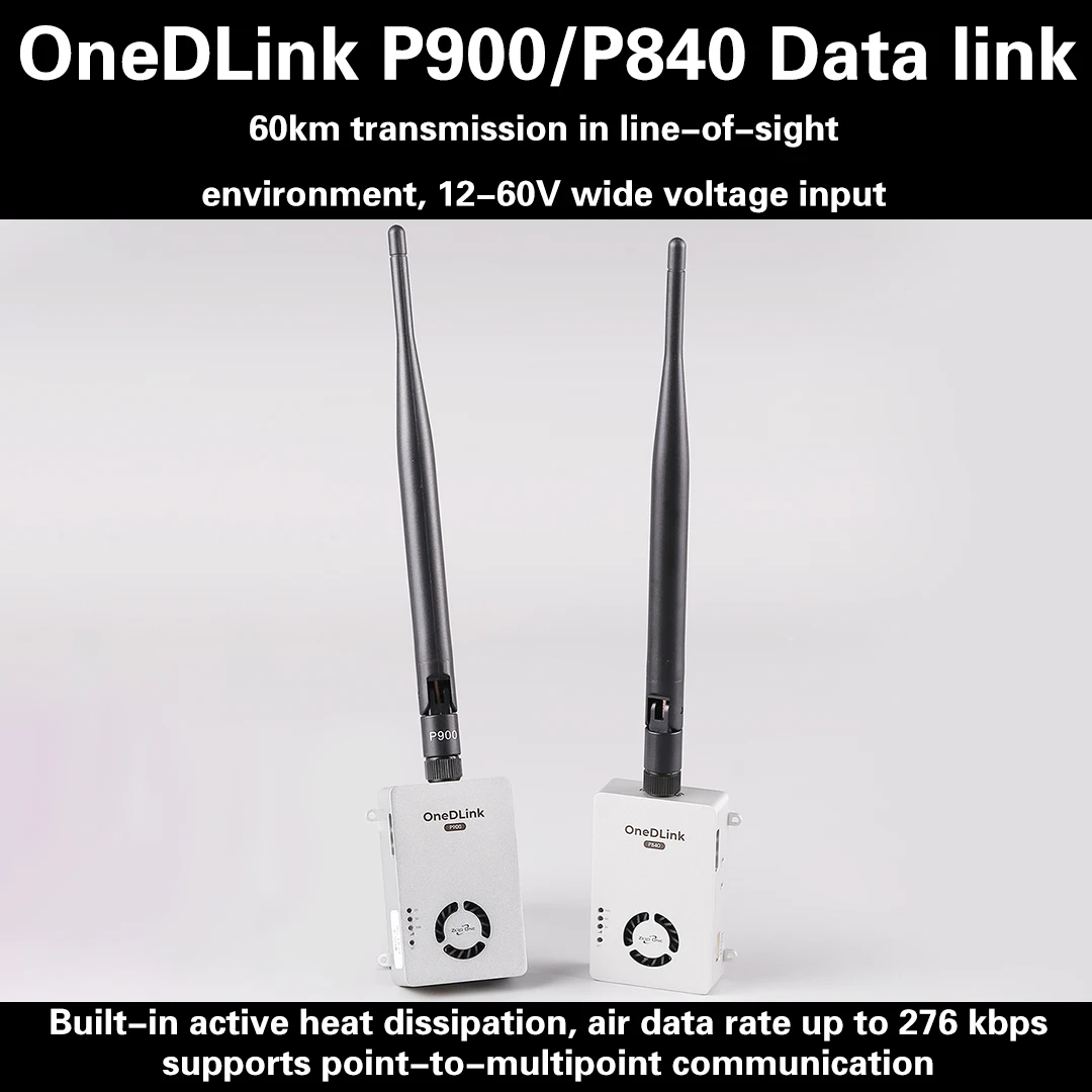 Zero One OneDLink P900 P840 Radio Data Link for UAV Flight Controller - Data Transmission Equipment
Zero One OneDLink P900 P840 Radio Data Link for UAV Flight Controller - Data Transmission Equipment