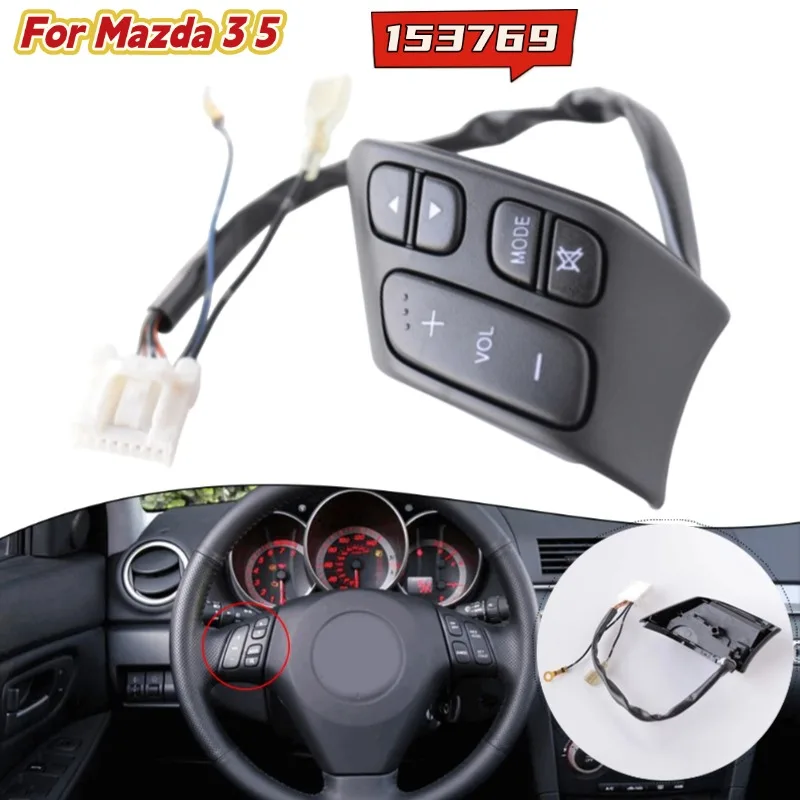 Car Audio Volume Control Switch 153769 For Mazda 3 5 2005-2010 Multimedia Steering Wheel Button Direct Installation
Car Audio Volume Control Switch 153769 For Mazda 3 5 2005-2010 Multimedia Steering Wheel Button Direct Installation