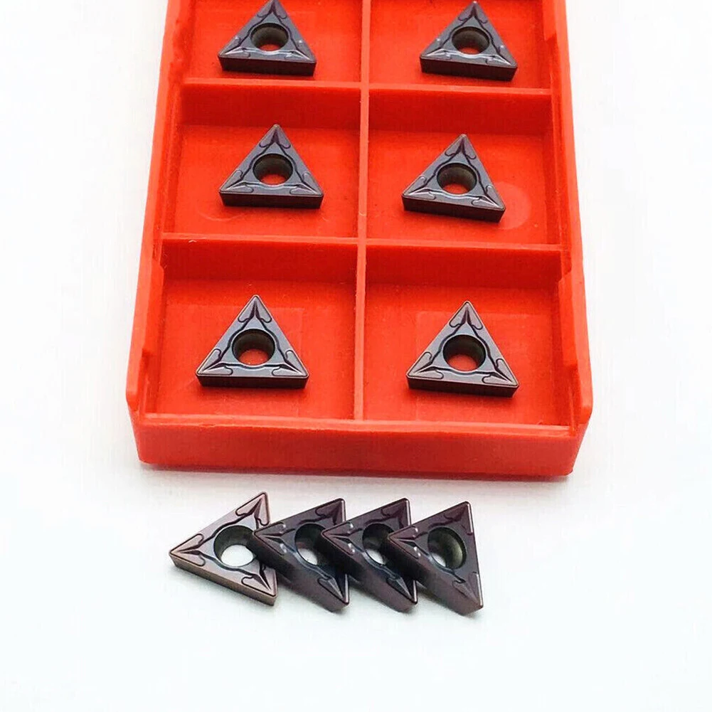 TCMT110204 Insert 10Pcs TCMT110204 TCMT2151 11mm Carbide Inserts for High Speed For Stainless Steel Turning Operations
TCMT110204 Insert 10Pcs TCMT110204 TCMT2151 11mm Carbide Inserts for High Speed For Stainless Steel Turning Operations