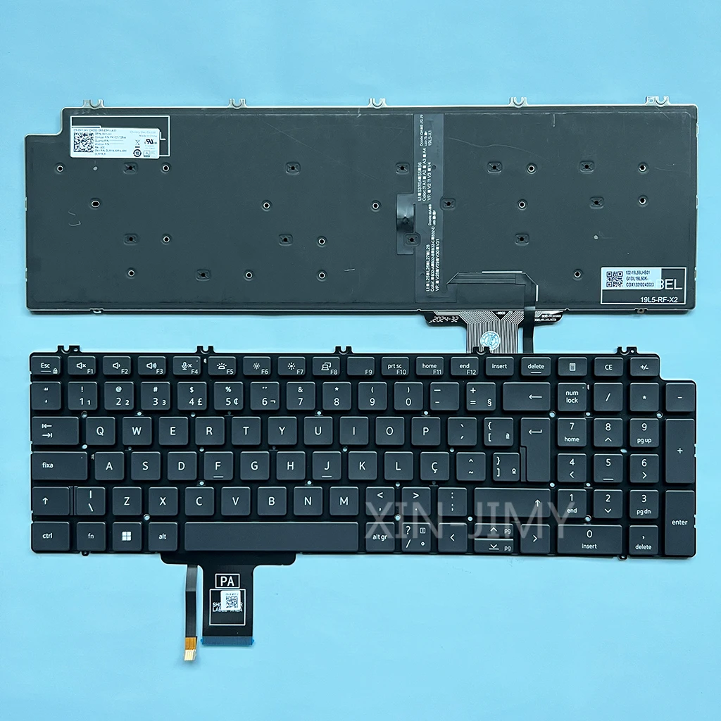 7750 BR, Бразильская клавиатура с подсветкой для ноутбука Dell Precision 7750 7550 7670 7760 7560, 0713DM NSK-QSABC PK132V72B00
7750 BR, Бразильская клавиатура с подсветкой для ноутбука Dell Precision 7750 7550 7670 7760 7560, 0713DM NSK-QSABC PK132V72B00