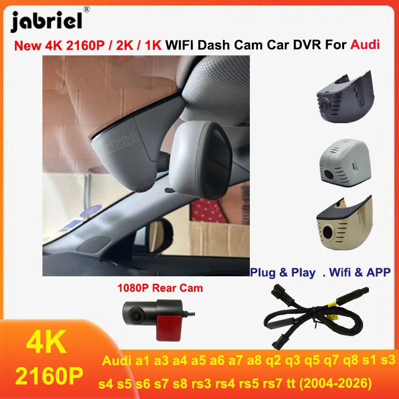 4K 2160P Wifi Car DVR Dash Cam Camera for Audi q3 q5 q7 q8 a3 a4 a5 a6 a7 a8 b4 b5 b6 b7 b8 b9 c5 c6 c7 8p 8v rs tt 2012-2016
4K 2160P Wifi Car DVR Dash Cam Camera for Audi q3 q5 q7 q8 a3 a4 a5 a6 a7 a8 b4 b5 b6 b7 b8 b9 c5 c6 c7 8p 8v rs tt 2012-2016