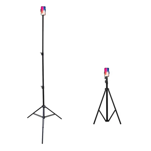 78in Phone Tripod Stand, Extendable and Lightweight Frosted Tripod Stand Cell Phone Mount Holder
78in Phone Tripod Stand, Extendable and Lightweight Frosted Tripod Stand Cell Phone Mount Holder