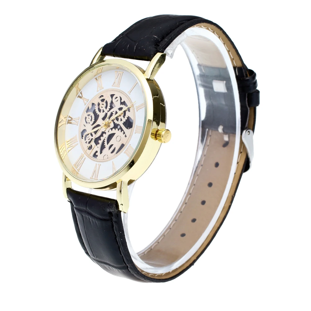 Quartz Watch Elegant Hollow Men Women Business Wristwatch Casual Strap Breathing Comfortable Everyday Use
Quartz Watch Elegant Hollow Men Women Business Wristwatch Casual Strap Breathing Comfortable Everyday Use