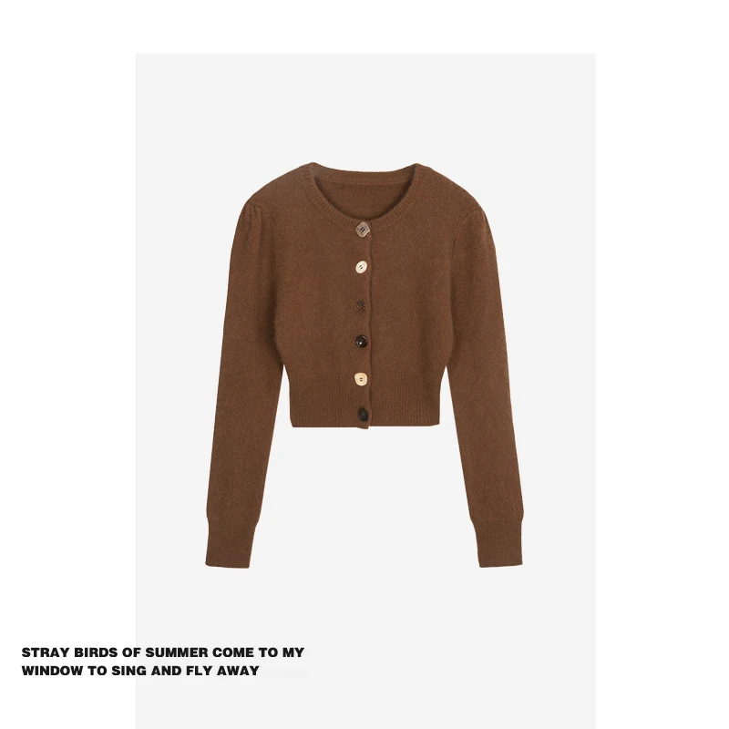 Forever 2 Soft Sle Knitted ort Cardigan Women's Autumn Winter New Sweater Coat Small Size ort Top Commute Sle
Forever 2 Soft Sle Knitted ort Cardigan Women's Autumn Winter New Sweater Coat Small Size ort Top Commute Sle