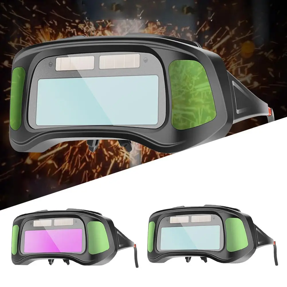 Automatic Dimming Welding Goggles Large View True Color Auto Darkening Protective Glasses For Arc Welding Grinding Cutting C9p5
Automatic Dimming Welding Goggles Large View True Color Auto Darkening Protective Glasses For Arc Welding Grinding Cutting C9p5