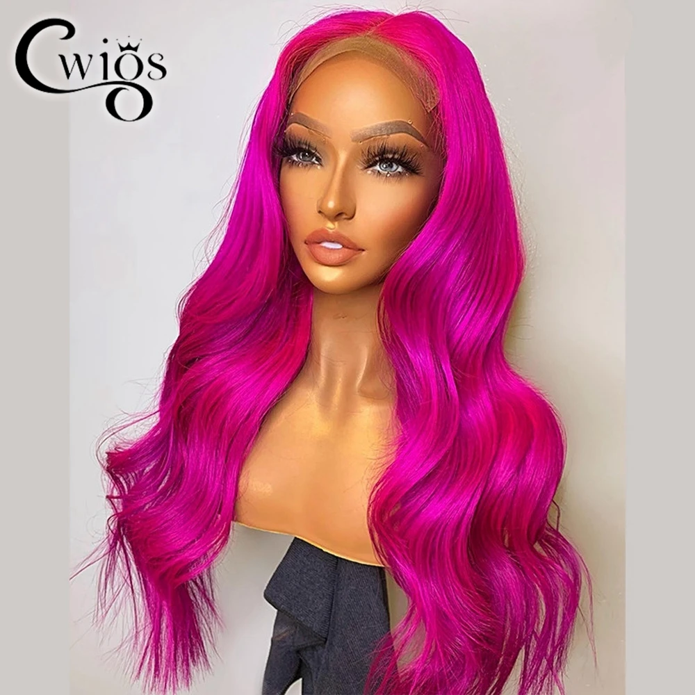 Cwigs Synthetic Lace Front Wigs Shiny Purple Pink Color for Women Body Wave Cosplay Wigs Natural Soft Glueless Wig for Daily Use
Cwigs Synthetic Lace Front Wigs Shiny Purple Pink Color for Women Body Wave Cosplay Wigs Natural Soft Glueless Wig for Daily Use
