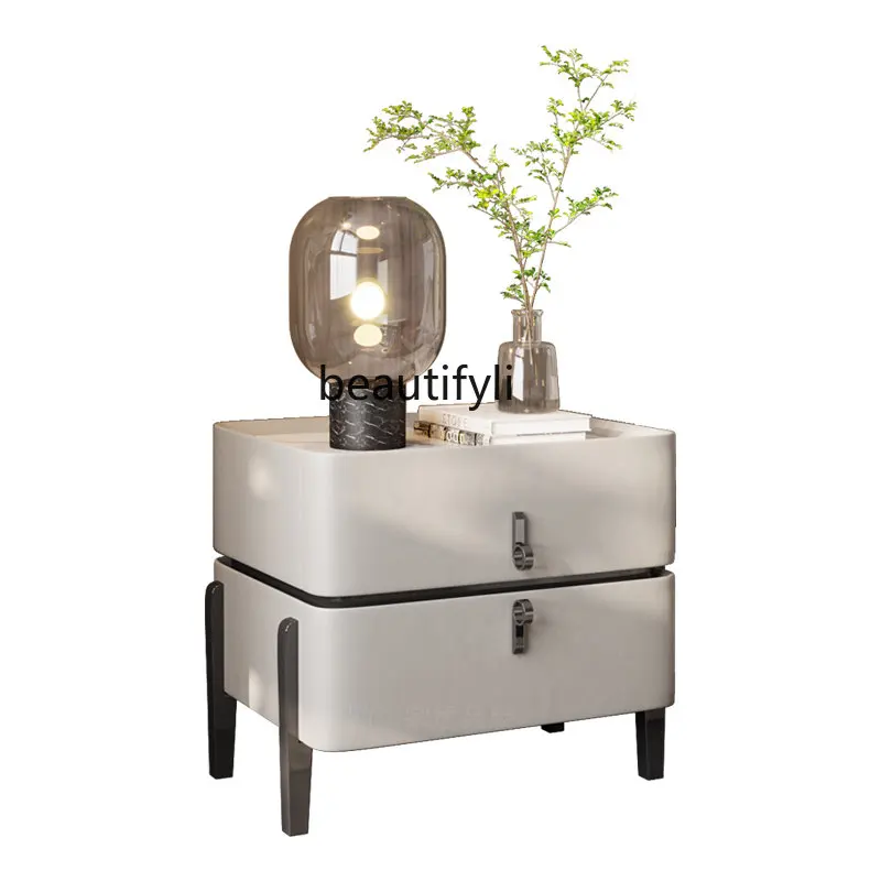 Light Luxury Solid Wood Stone Plate Modern Simple Home Bedroom Bedside Cabinet Storage Locker Minimalist furniture
Light Luxury Solid Wood Stone Plate Modern Simple Home Bedroom Bedside Cabinet Storage Locker Minimalist furniture