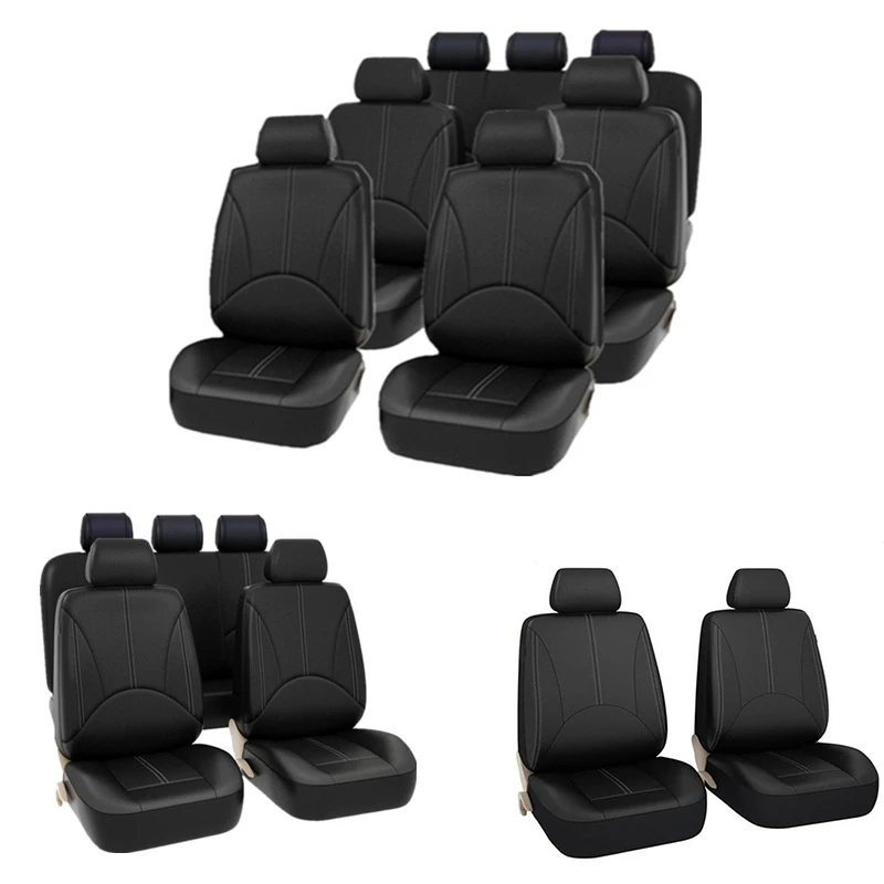 4/9pcs/set PU Front Car Seat Covers Compatible Universal Fit Most Car SUV Car Accessories Car Seat Cover for Toyota Q9H2
4/9pcs/set PU Front Car Seat Covers Compatible Universal Fit Most Car SUV Car Accessories Car Seat Cover for Toyota Q9H2