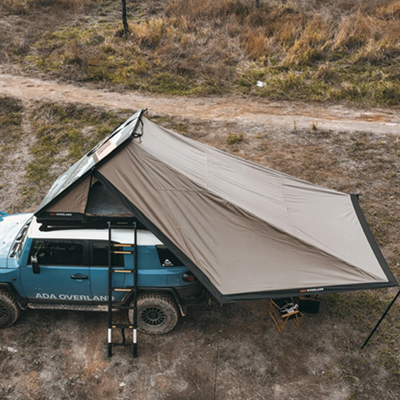 Ada Overland Car Top Roof Tent Single Layer Camping Aluminum Hard Sided Shell Rooftop Tent
Ada Overland Car Top Roof Tent Single Layer Camping Aluminum Hard Sided Shell Rooftop Tent