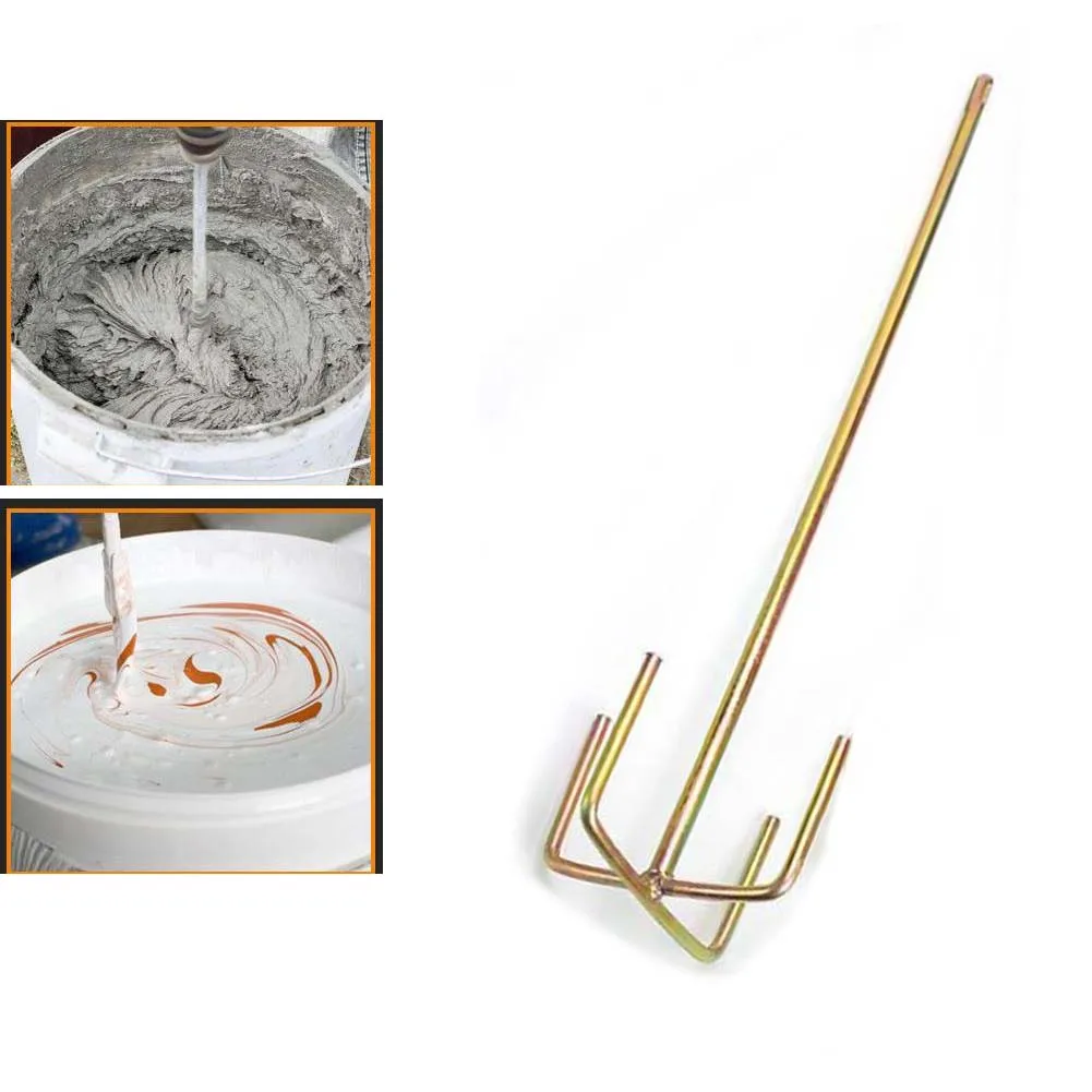 1pc Putty Coating Paint Electric Mixer Rod Head Mixing Rod Paddle Drill Stirring Rod For Cement Plaster Paint Mixing Mixer
1pc Putty Coating Paint Electric Mixer Rod Head Mixing Rod Paddle Drill Stirring Rod For Cement Plaster Paint Mixing Mixer