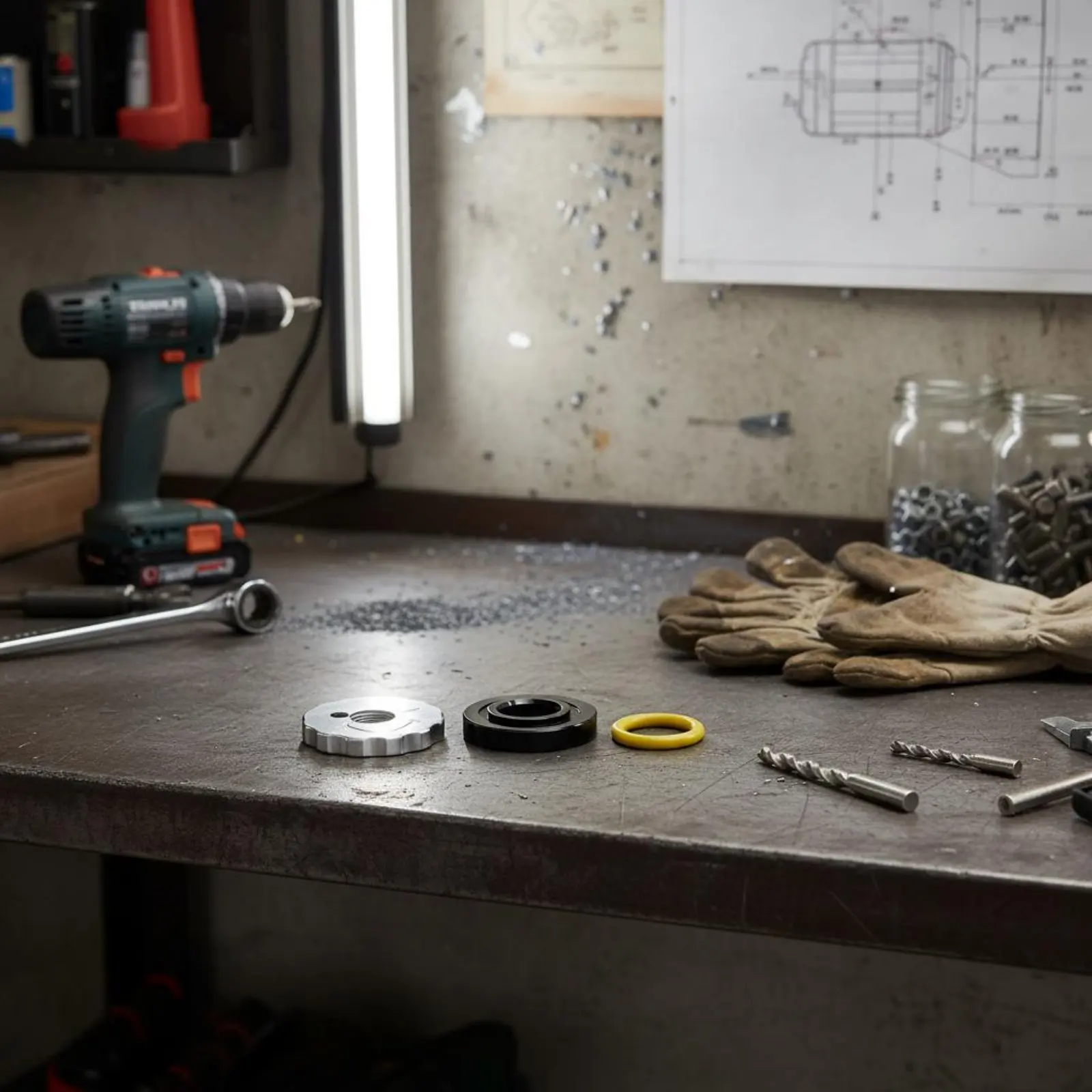 Angle Grinder Flange Nut Anti-Jamming Angle Grinder Pressure Plate Power Tool Accessory Grinning Face Face Design for Garage
Angle Grinder Flange Nut Anti-Jamming Angle Grinder Pressure Plate Power Tool Accessory Grinning Face Face Design for Garage