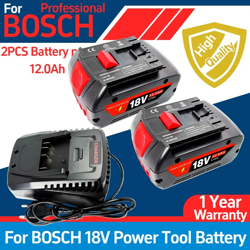 For bosch 18V 12.0AH rechargeable lithium-ion battery,with Charger Wholesale Price GBA18V BAT618, cordless power tool
For bosch 18V 12.0AH rechargeable lithium-ion battery,with Charger Wholesale Price GBA18V BAT618, cordless power tool