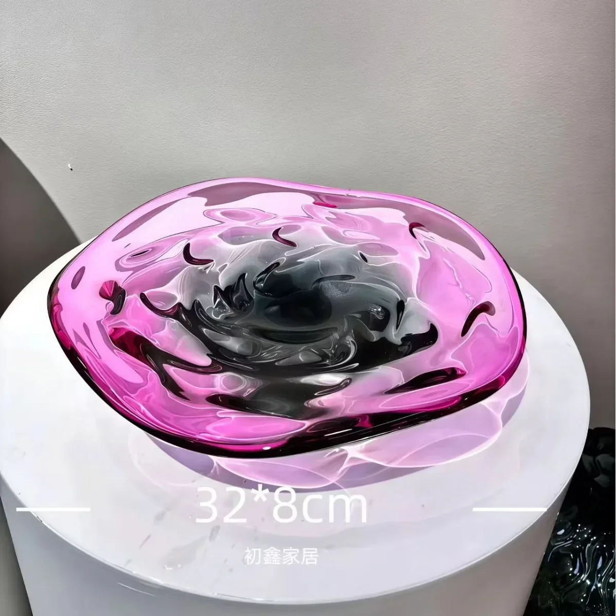 CL modern light luxury glass large fruit plate designer table ornament model room soft desktop storage tray
CL modern light luxury glass large fruit plate designer table ornament model room soft desktop storage tray