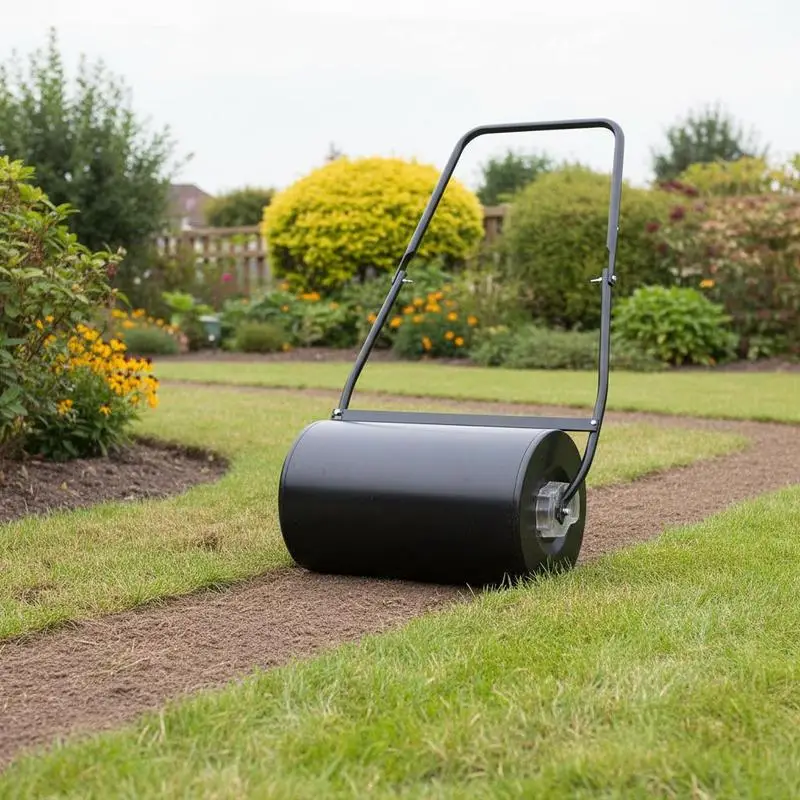 38L Heavy Duty Water or Sand Filled Garden Steel Lawn Roller Drum Φ50cm Black
38L Heavy Duty Water or Sand Filled Garden Steel Lawn Roller Drum Φ50cm Black