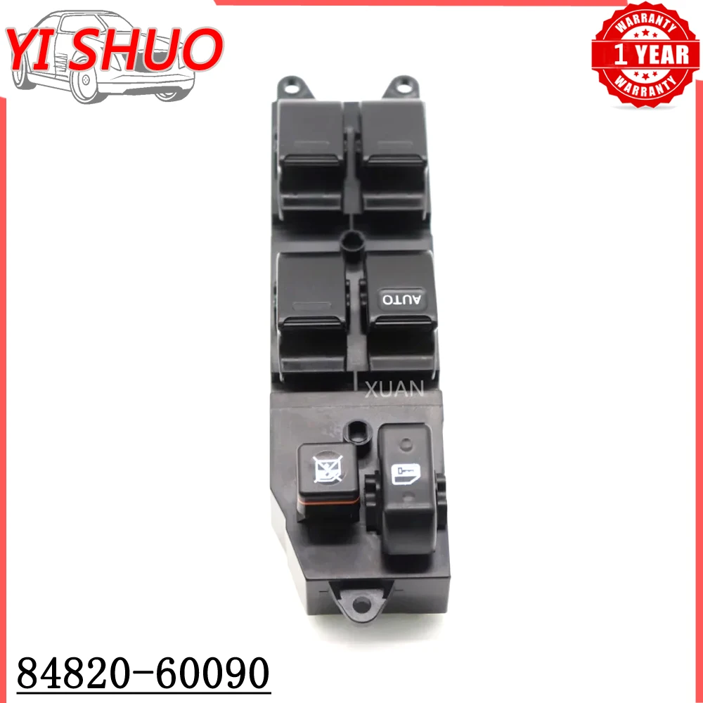 Car Power Window Lifter Master Control Switch 8482060090 Fits For Toyota Camry Avalon Echo Yaris 4Runner Hilux Land Cruiser
Car Power Window Lifter Master Control Switch 8482060090 Fits For Toyota Camry Avalon Echo Yaris 4Runner Hilux Land Cruiser