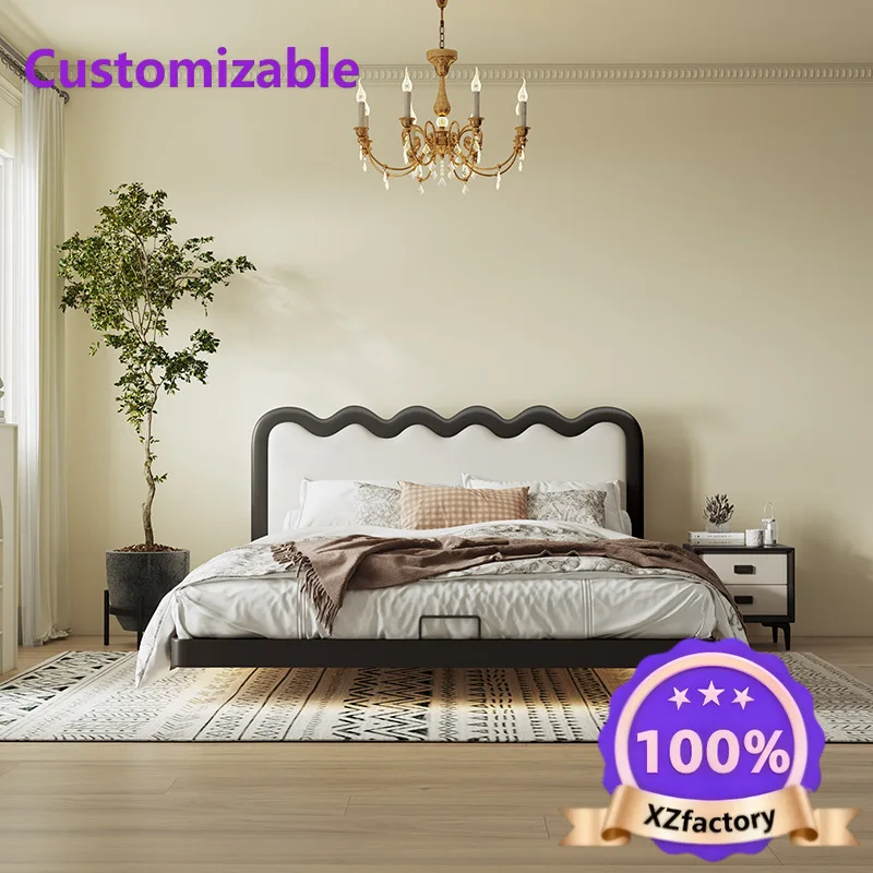 Factory Direct 2026 Top dormitorio principal, doble Internet, celebridad, luz, cama de cuero minimalist
Factory Direct 2026 Top dormitorio principal, doble Internet, celebridad, luz, cama de cuero minimalist