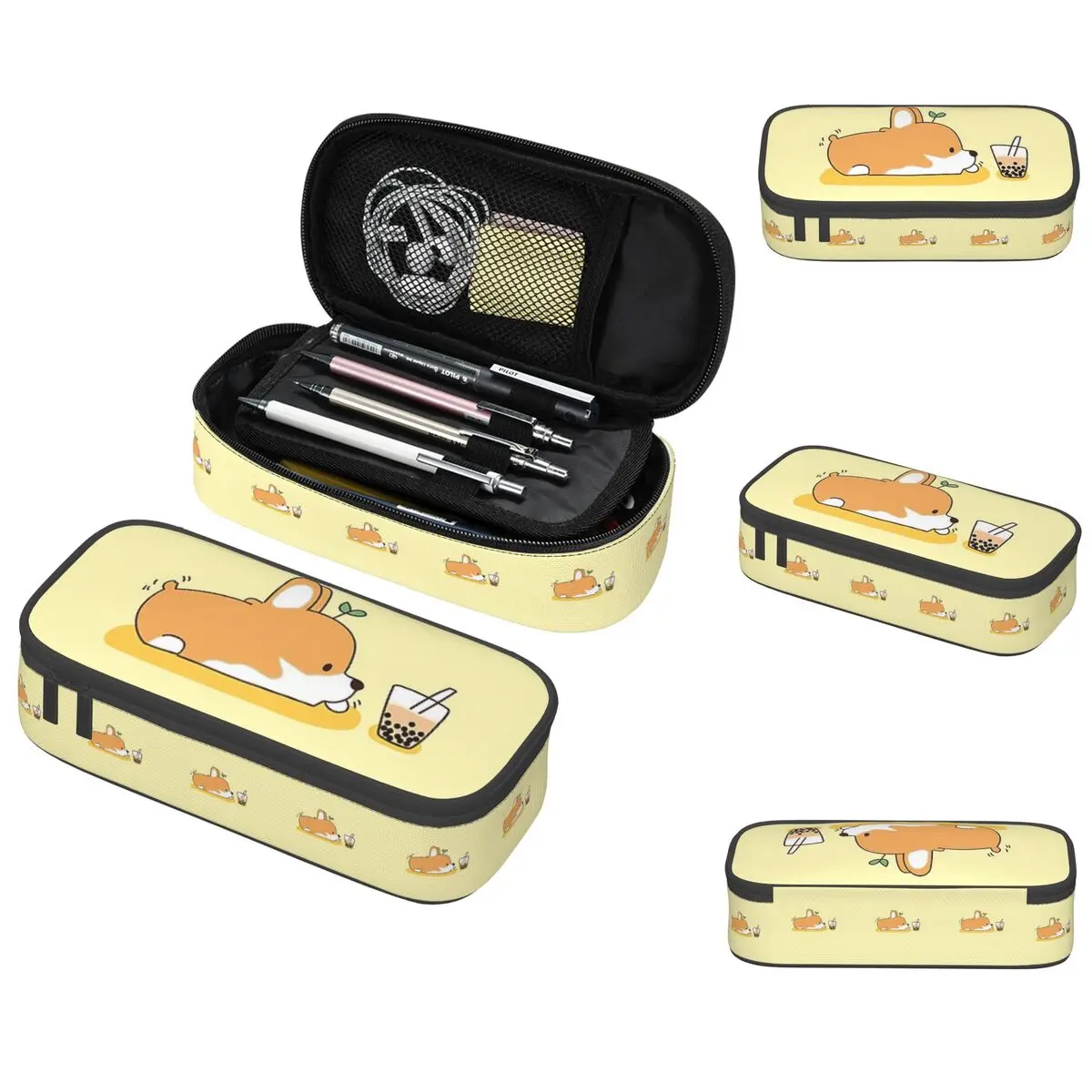 Corgi And Bubble Tea (15) Pencil Case for Boys Girls Gifts Pen Box Pencil Bag Stationery Supplies Pen Holder Bag
Corgi And Bubble Tea (15) Pencil Case for Boys Girls Gifts Pen Box Pencil Bag Stationery Supplies Pen Holder Bag