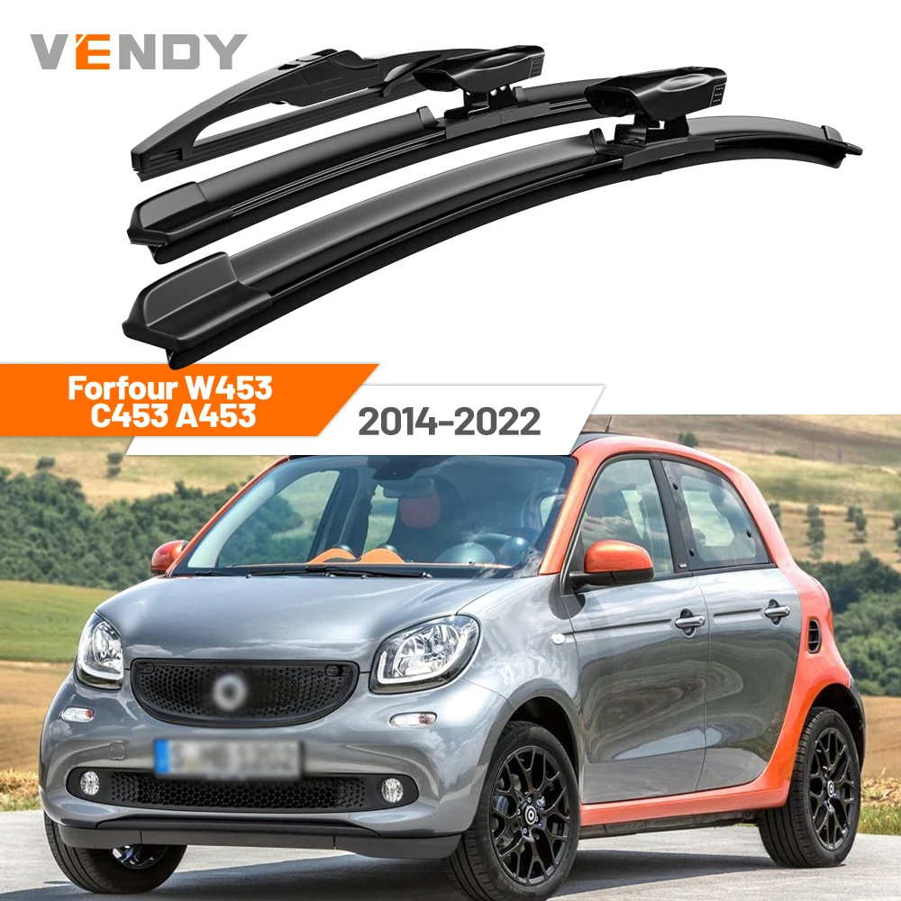 For Smart Forfour W453 C453 A453 2014-2022 2015 2016 Front & Rear Windshield Wiper Blades Windscreen Wipers Set Accessories
For Smart Forfour W453 C453 A453 2014-2022 2015 2016 Front & Rear Windshield Wiper Blades Windscreen Wipers Set Accessories