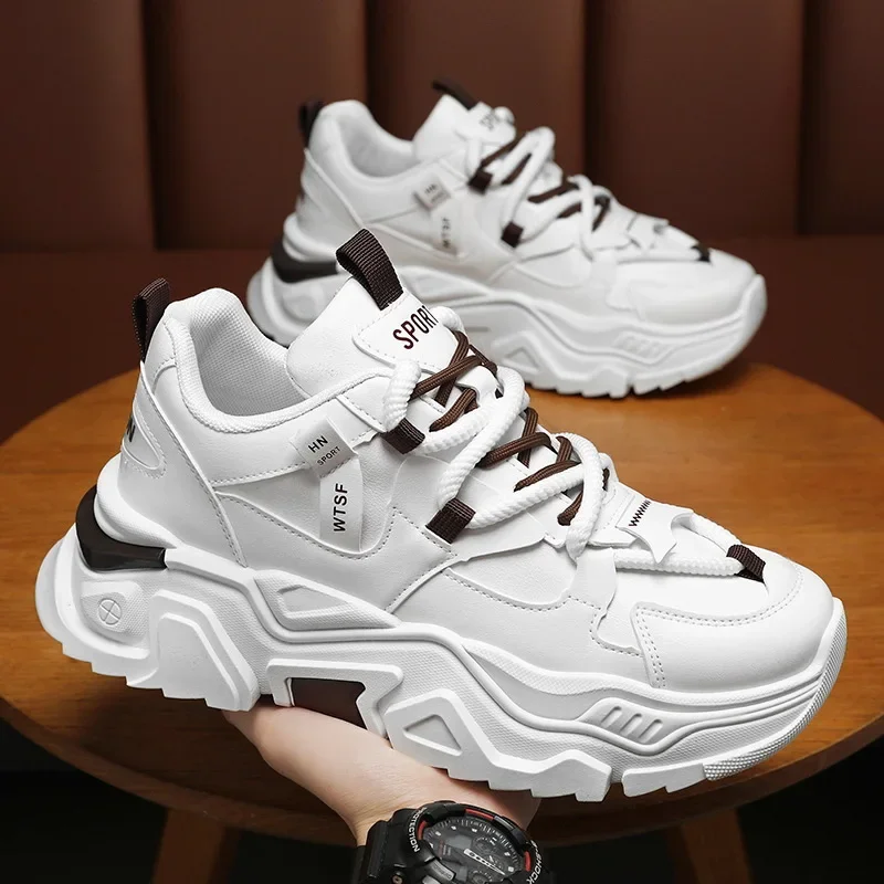 2025 New Men's Breathable Sneakers Thick Bottom Height Boosting Youth Outdoor Leisure Running Shoes Zapatillas Deportivas
2025 New Men's Breathable Sneakers Thick Bottom Height Boosting Youth Outdoor Leisure Running Shoes Zapatillas Deportivas