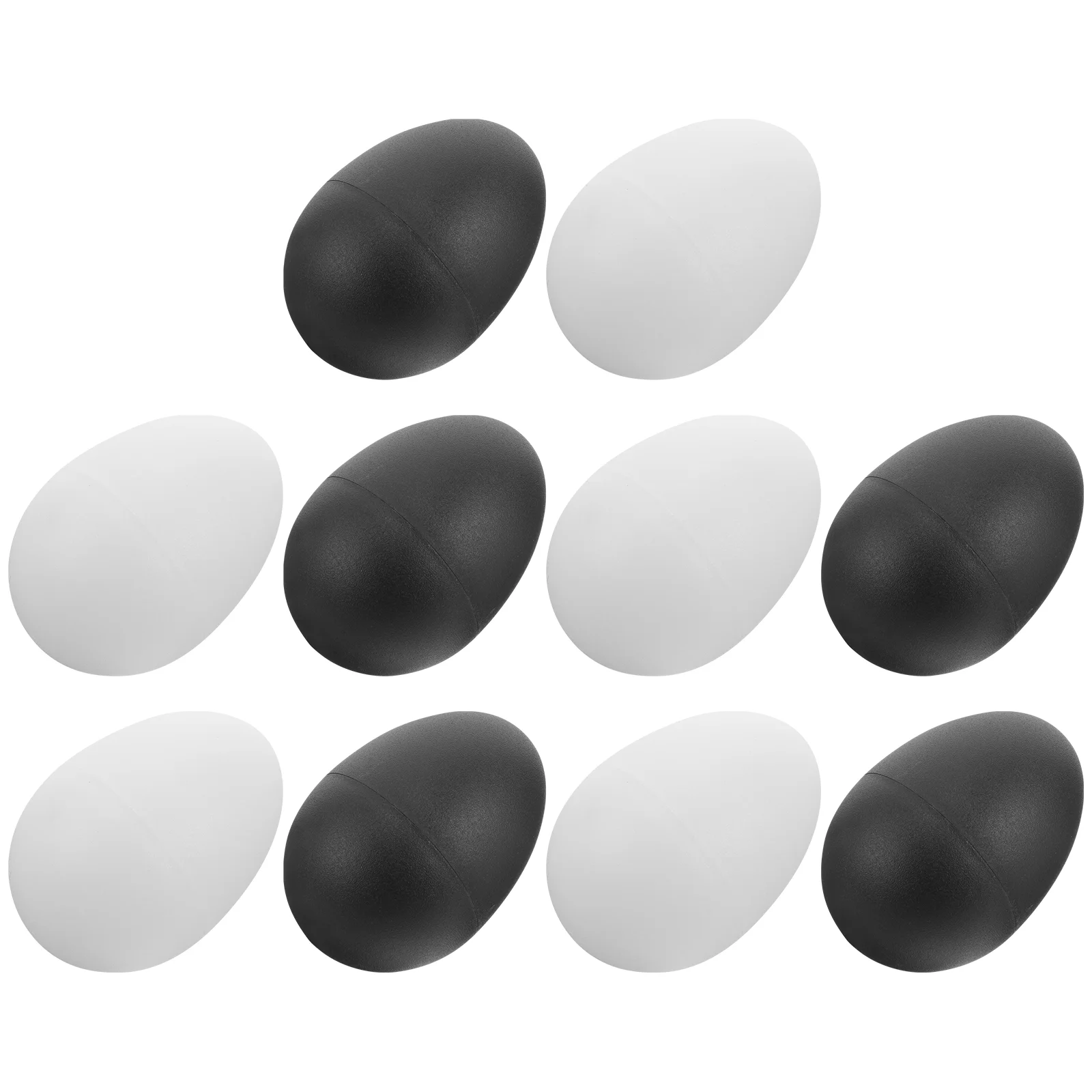 10 Pcs Sand Eggs Shakers Plastic Maraca Kids Toys Percussion Instrument Child Musical Shaker Black White Set Easy Use
10 Pcs Sand Eggs Shakers Plastic Maraca Kids Toys Percussion Instrument Child Musical Shaker Black White Set Easy Use
