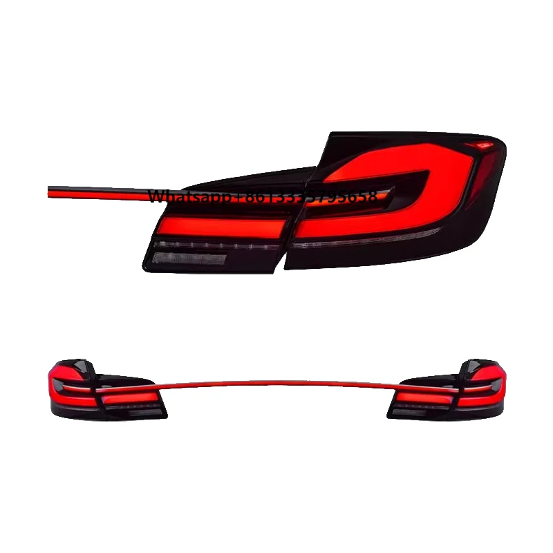 For 5 Series F10 F18 2011 2017 LED Rear Lamps Through-Type LED Taillights Turn Signal Plug&Play Back Lamp Lights
For 5 Series F10 F18 2011 2017 LED Rear Lamps Through-Type LED Taillights Turn Signal Plug&Play Back Lamp Lights