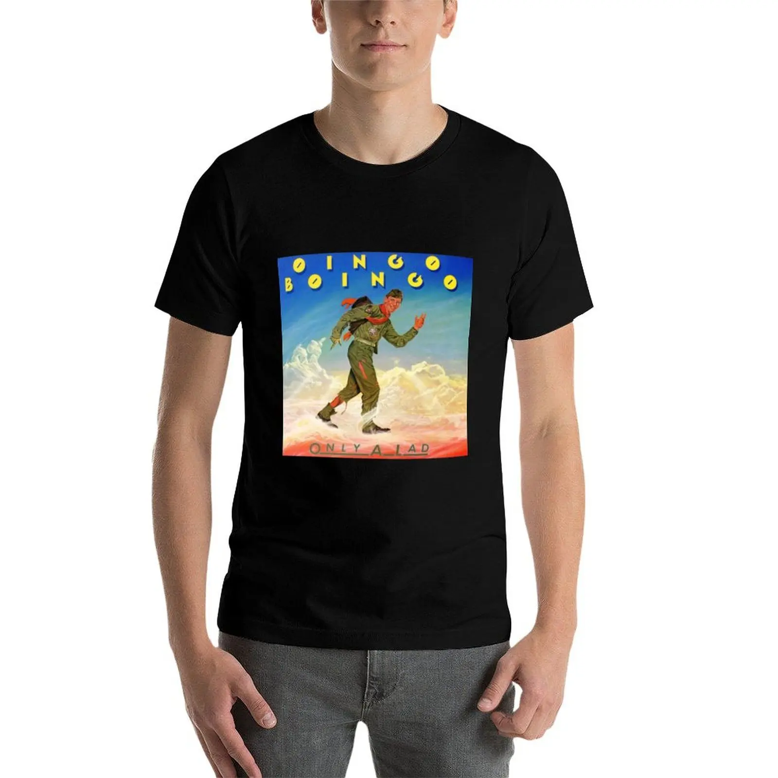 Футболка Oingo Boingo Only A Lad Essential, хлопковая футболка, мужские винтажные футболки с графическим рисунком
Футболка Oingo Boingo Only A Lad Essential, хлопковая футболка, мужские винтажные футболки с графическим рисунком