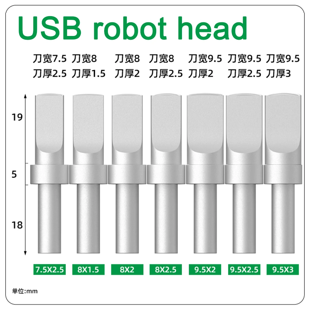 3 Pcs 150W Soldering Iron Tip USB Robot Copper Head High-Frequency Solder 500 Lead-Free 205H Station Internal Heat Welding Tool
3 Pcs 150W Soldering Iron Tip USB Robot Copper Head High-Frequency Solder 500 Lead-Free 205H Station Internal Heat Welding Tool