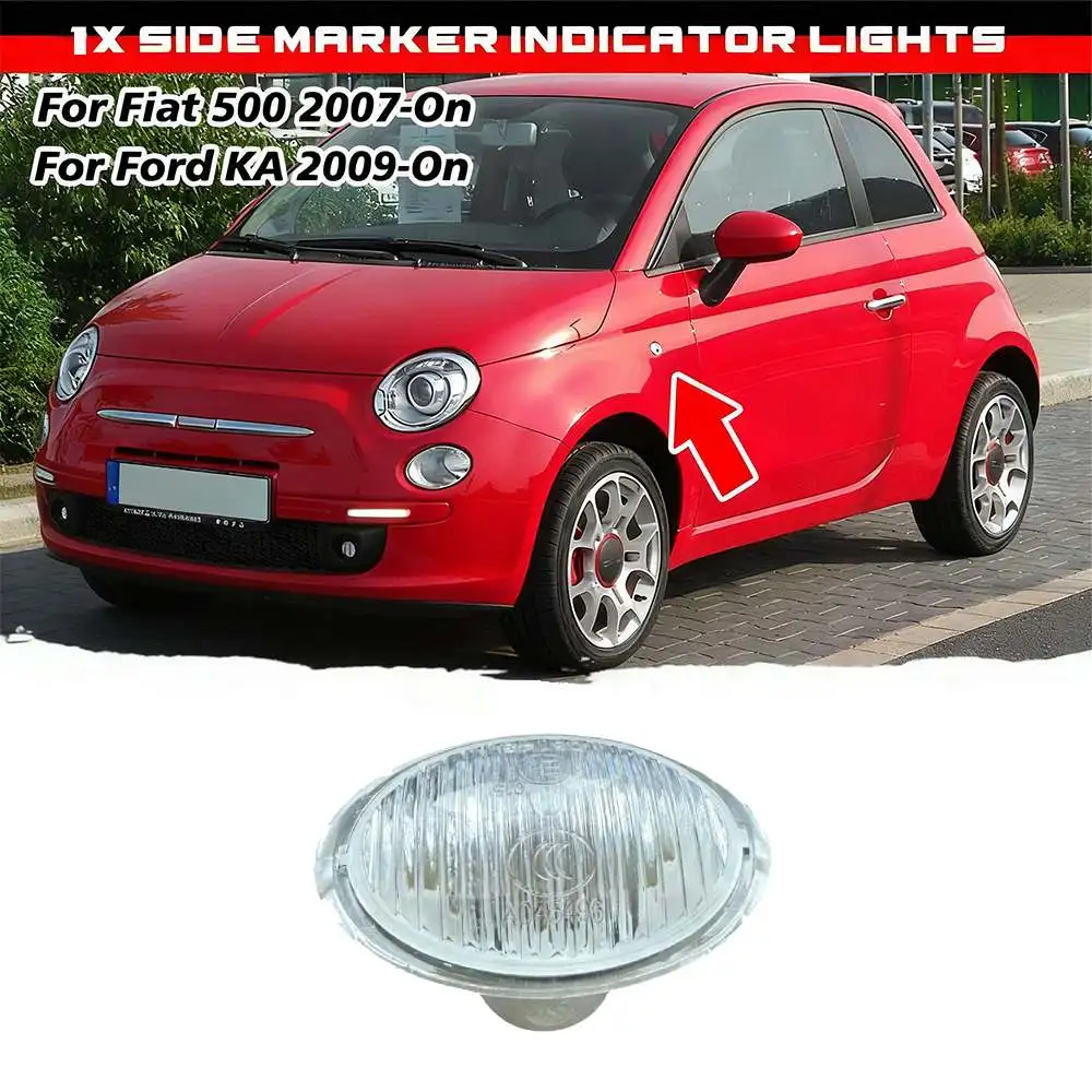 1pcs For Fiat & Abarth 500 500C Ford Ka Turn Signal Side Marker Light
1pcs For Fiat & Abarth 500 500C Ford Ka Turn Signal Side Marker Light