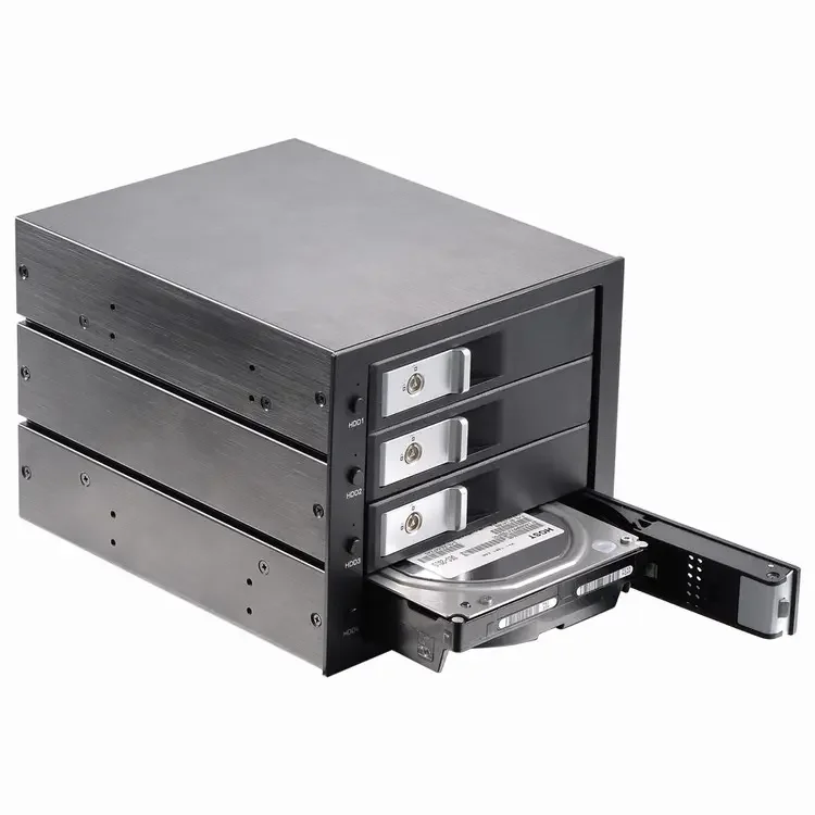 SFF-8643 Hot Swap Desktop Server Aluminum 3.5inch 4 Bay MiniSAS SATA HDD Enclosure
SFF-8643 Hot Swap Desktop Server Aluminum 3.5inch 4 Bay MiniSAS SATA HDD Enclosure