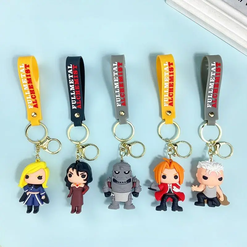 Fullmetal Alchemist Anime Peripheral KeyChains Backpack Car Keyring Pendant Decorations Accessories Gifts Toys
Fullmetal Alchemist Anime Peripheral KeyChains Backpack Car Keyring Pendant Decorations Accessories Gifts Toys