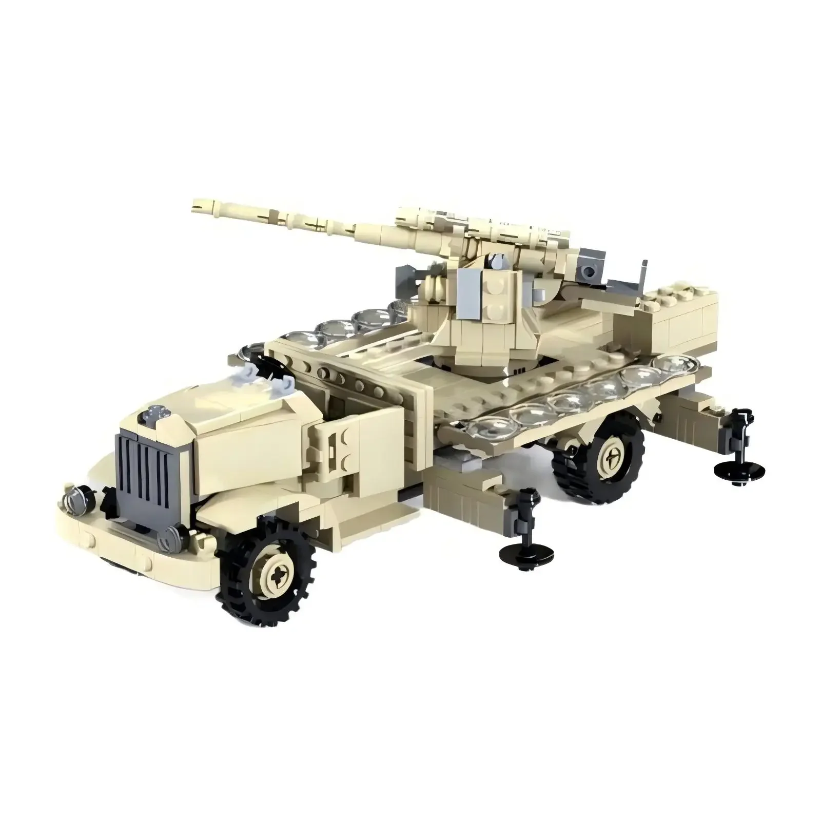 WW2 Italy Military Heavy Trucks F-634n Anti Aircraft Automatic Artillery Armored Vehicle Building Block Chariot Kids Toys Gift
WW2 Italy Military Heavy Trucks F-634n Anti Aircraft Automatic Artillery Armored Vehicle Building Block Chariot Kids Toys Gift