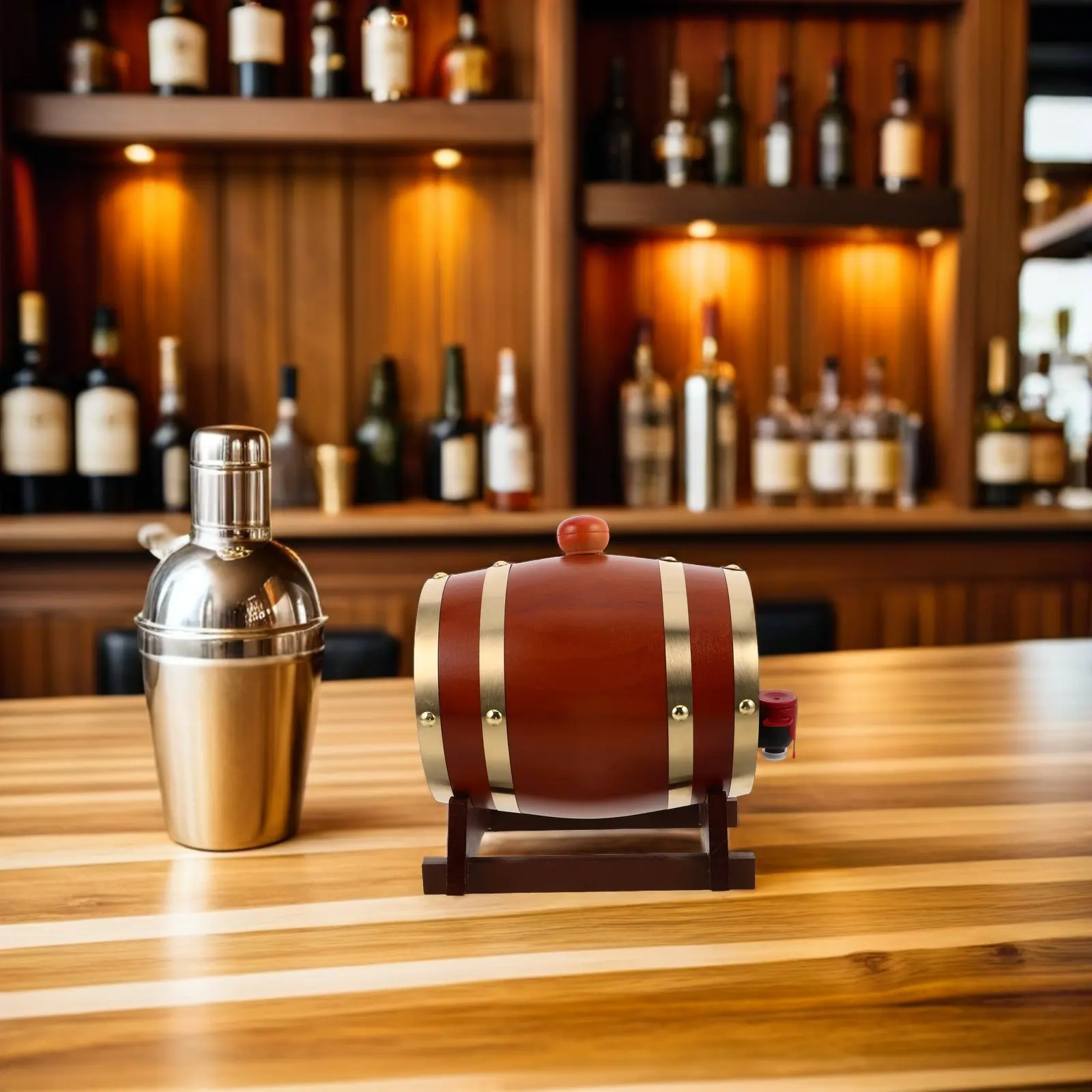 Spirits Aging Barrel Mini Oak Small Whiskey Barrels for Decor Party Wooden Decoration Wine for Decoration Oak Whiskey
Spirits Aging Barrel Mini Oak Small Whiskey Barrels for Decor Party Wooden Decoration Wine for Decoration Oak Whiskey