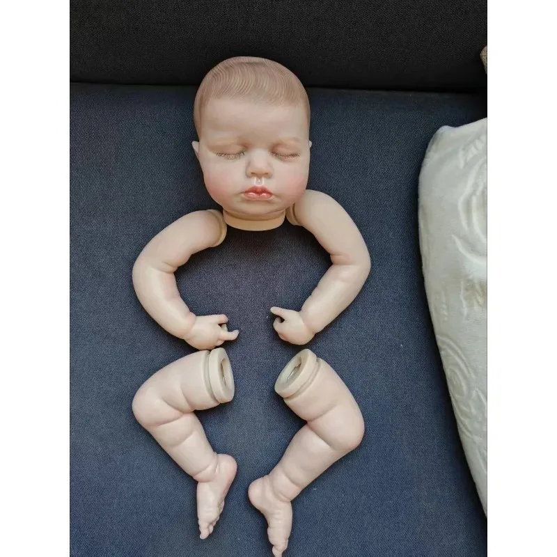 19-дюймовый комплект куклы реборн Loulou, незавершенные неокрашенные детали куклы с тканевым корпусом, форма для куклы «сделай сам»
19-дюймовый комплект куклы реборн Loulou, незавершенные неокрашенные детали куклы с тканевым корпусом, форма для куклы «сделай сам»