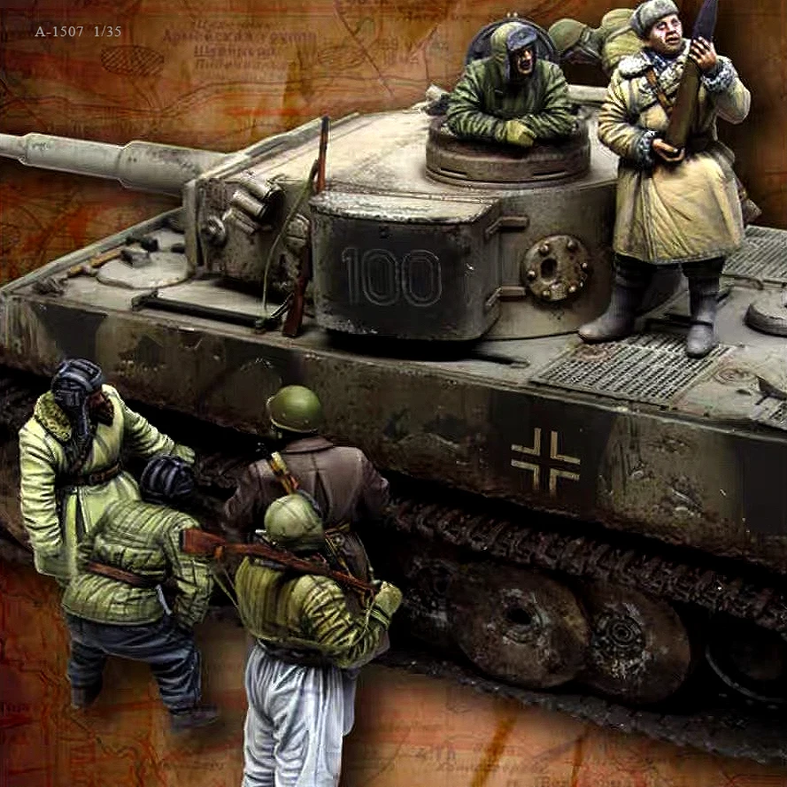 Модель солдата из смолы 1/35 года, наборы фигурок, бесцветные и самособранные, без резервуаров
Модель солдата из смолы 1/35 года, наборы фигурок, бесцветные и самособранные, без резервуаров