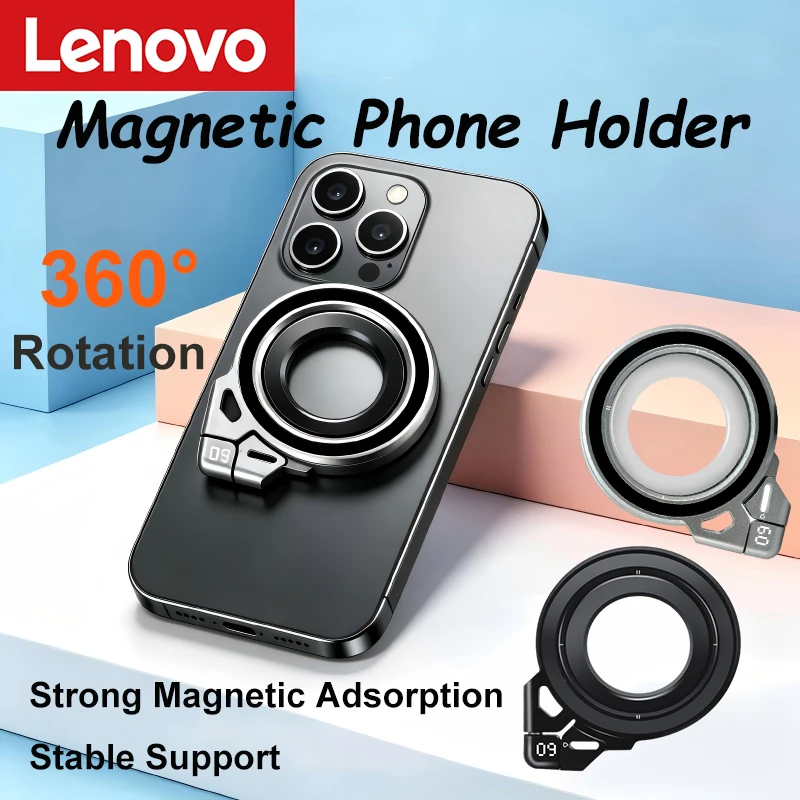 Lenovo Magnetic Ring Stand Holder Rotation Aluminium Alloy Stable Dual-Sided Magnetic Attachment Phone Stand 2026 Latest Model
Lenovo Magnetic Ring Stand Holder Rotation Aluminium Alloy Stable Dual-Sided Magnetic Attachment Phone Stand 2026 Latest Model