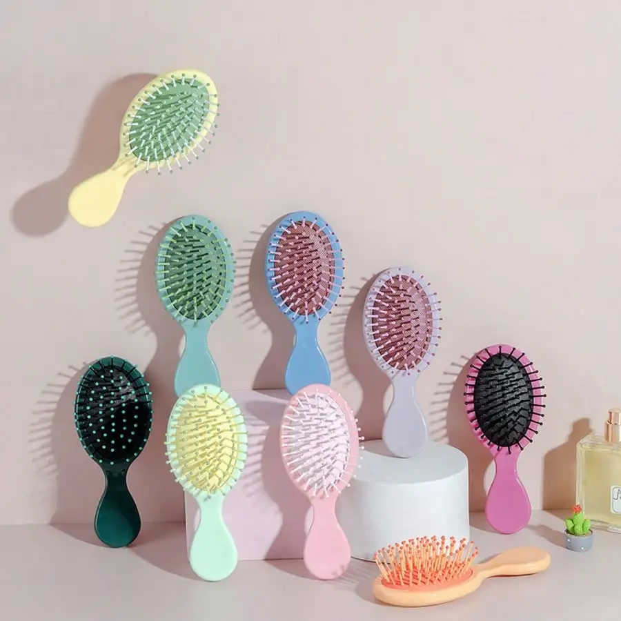 1/2/3/5Pcs Mini Air Cushion Comb For Home Use, Durable Massage Cushion Comb - Ideal Travel Companion, Portable Styling Accessory
1/2/3/5Pcs Mini Air Cushion Comb For Home Use, Durable Massage Cushion Comb - Ideal Travel Companion, Portable Styling Accessory