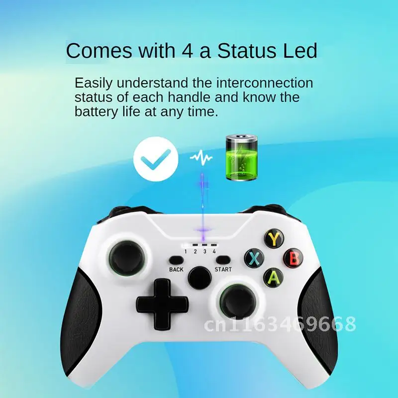 For Xbox Bluetooth 2.4 G Controller Gamepad Joystick Controller For Xbox One Dual Vibration Game Controller Gamepad Joystick
For Xbox Bluetooth 2.4 G Controller Gamepad Joystick Controller For Xbox One Dual Vibration Game Controller Gamepad Joystick