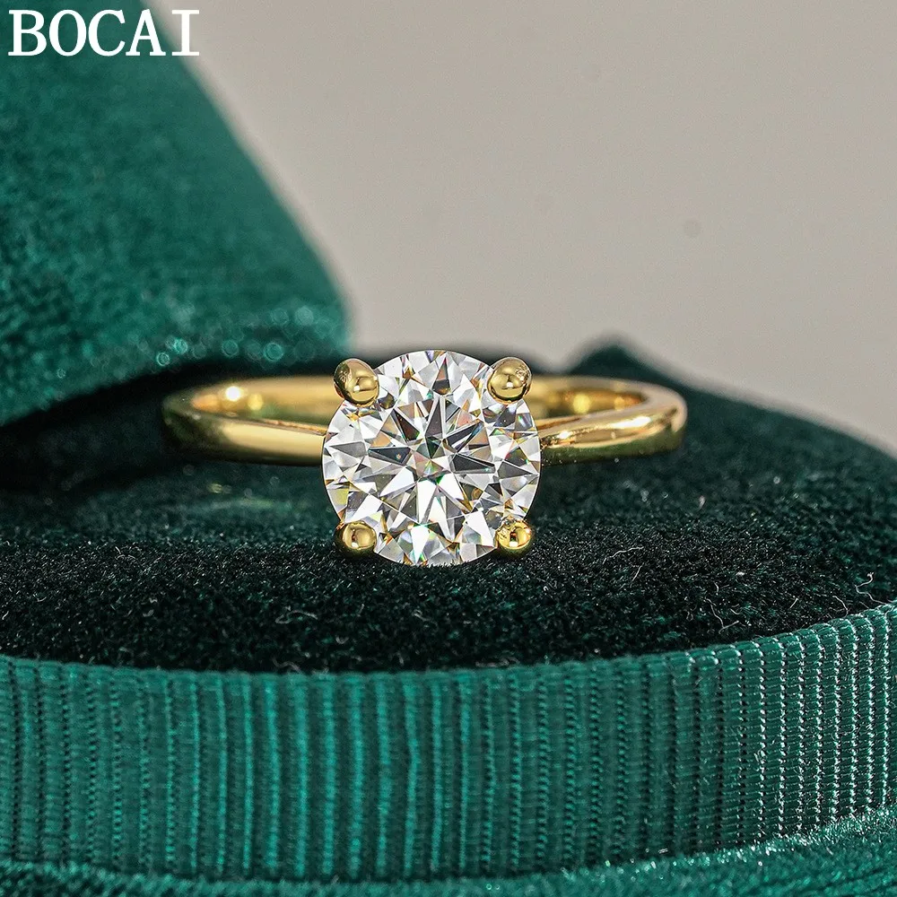 Новое кольцо BOCAI S925 из чистого серебра с позолотой и инкрустацией муассанитом, с четырьмя крапанами
Новое кольцо BOCAI S925 из чистого серебра с позолотой и инкрустацией муассанитом, с четырьмя крапанами