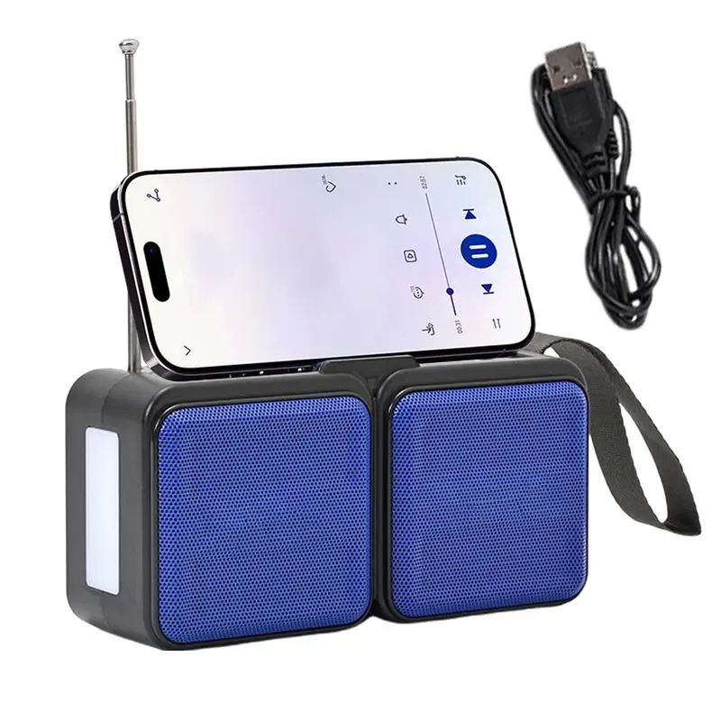 Solar Portable Radio with LED Flashlight Bluetooths Audio Card Multifunction Emergency Radio Solar Powered Camping Supplies
Solar Portable Radio with LED Flashlight Bluetooths Audio Card Multifunction Emergency Radio Solar Powered Camping Supplies