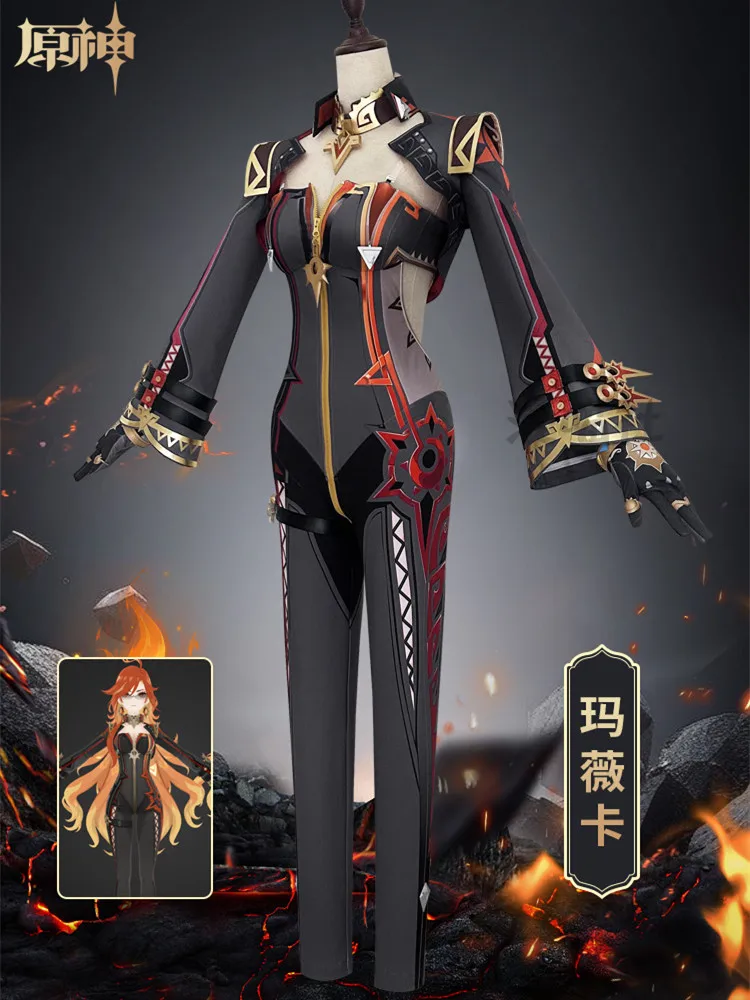 Pyro Archon Mavuika Cosplay Costume Uniform Game Genshin Impact Anime Men Halloween Party Role Play Outfit Full Set 2024 New
Pyro Archon Mavuika Cosplay Costume Uniform Game Genshin Impact Anime Men Halloween Party Role Play Outfit Full Set 2024 New