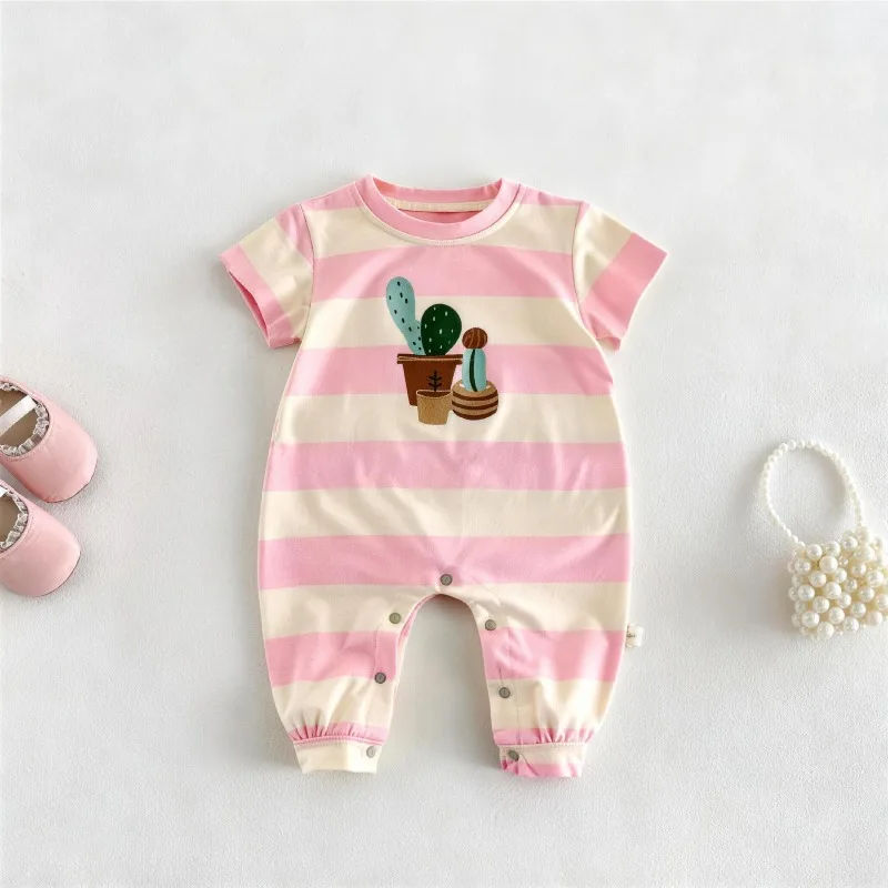 Newborn Baby Cotton Clothes Summer Short Sleeve Romper Infant Boys Girls Jumpsuit Breathable Bodysuit
Newborn Baby Cotton Clothes Summer Short Sleeve Romper Infant Boys Girls Jumpsuit Breathable Bodysuit