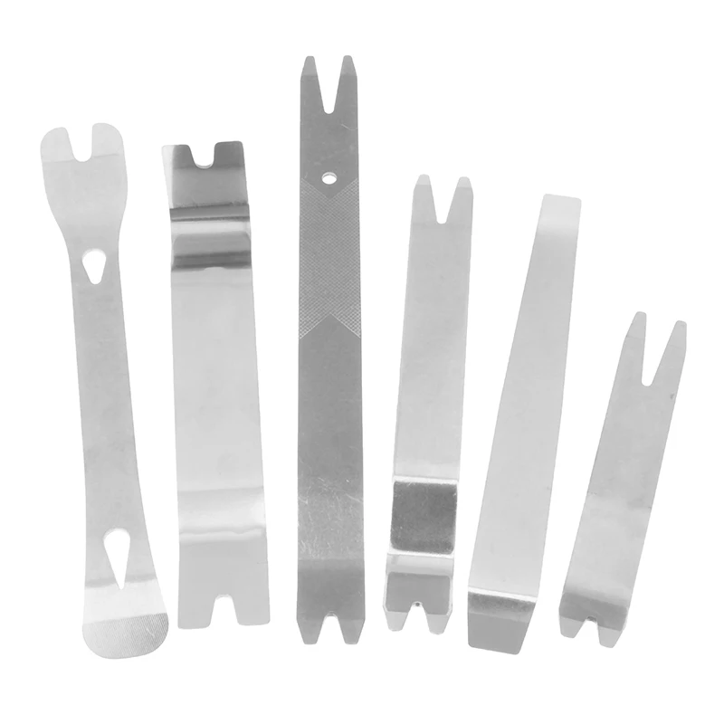 Комплект из 6 шт., инструмент для снятия внутренней части автомобиля, автомагнитола с зажимом, панель, отделка приборной панели, инструмент для удаления аудиосистемы, инструмент для подъема с холщовой сумкой
Комплект из 6 шт., инструмент для снятия внутренней части автомобиля, автомагнитола с зажимом, панель, отделка приборной панели, инструмент для удаления аудиосистемы, инструмент для подъема с холщовой сумкой