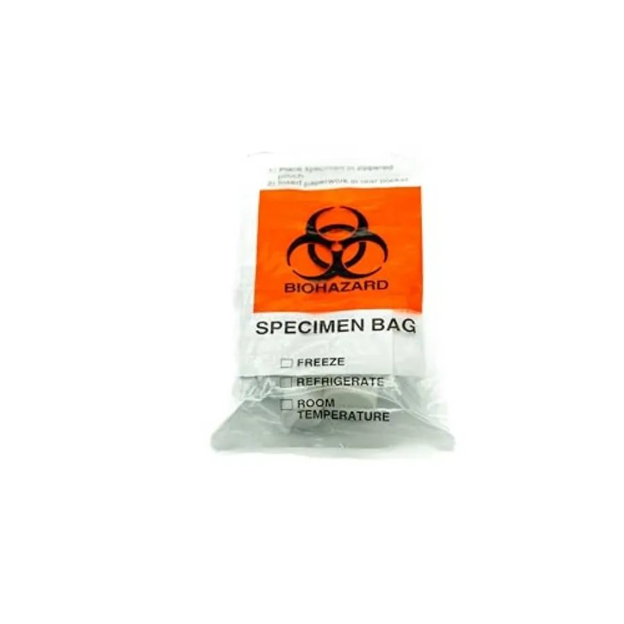 Specimen Biohazard Bags with Extra Pocket 6"x9" Qty 1000 bags by BioRx Sponix
Specimen Biohazard Bags with Extra Pocket 6"x9" Qty 1000 bags by BioRx Sponix