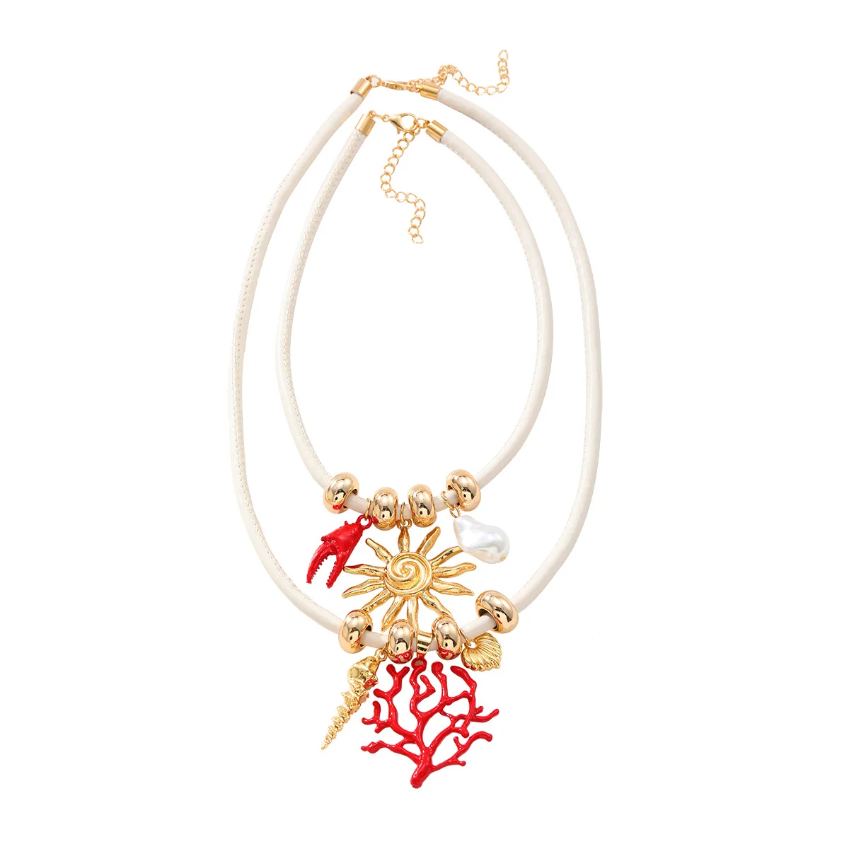 ZAA Charm Layered Women Jewelry 2025 Trend Boho Coral Sun Shape Pendant Long Cord Necklaces Elegant Prom Party Accessories Gifts
ZAA Charm Layered Women Jewelry 2025 Trend Boho Coral Sun Shape Pendant Long Cord Necklaces Elegant Prom Party Accessories Gifts