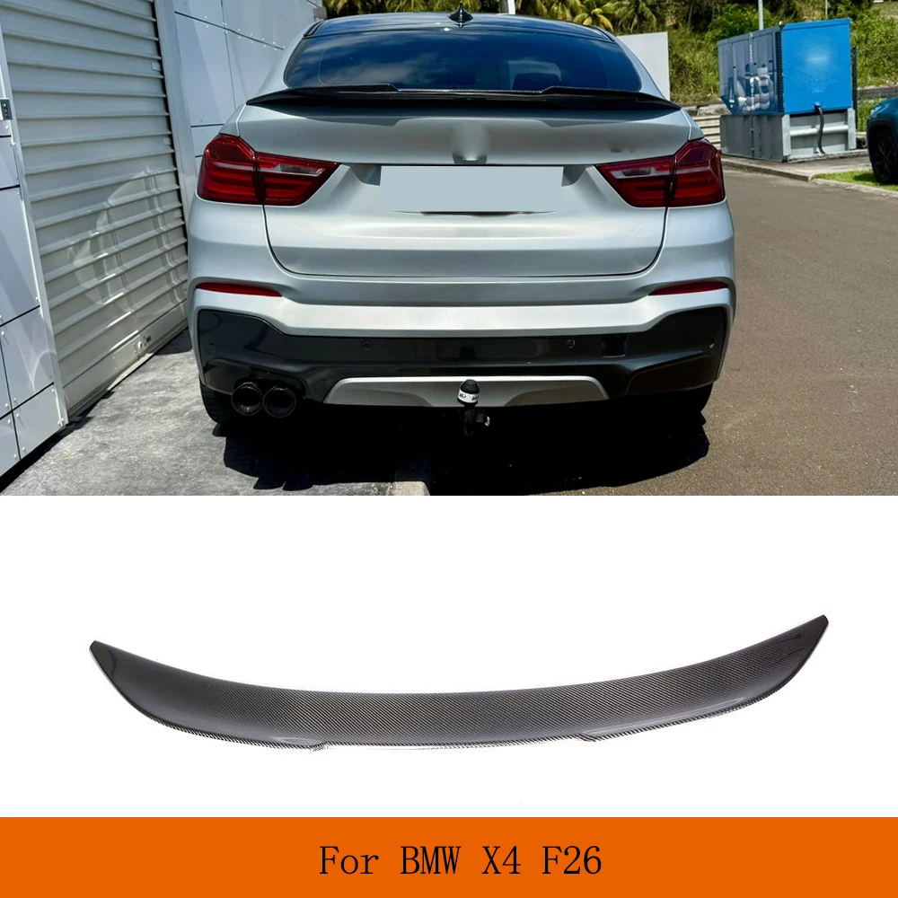 Подходит для BMW X4 F26 2014-2017 REAL Carbon Fiber Автомобильная задняя крышка багажника Гоночный спойлер Крыло багажника Автомобильный задний багажник Спойлер для губ Заднее крыло
Подходит для BMW X4 F26 2014-2017 REAL Carbon Fiber Автомобильная задняя крышка багажника Гоночный спойлер Крыло багажника Автомобильный задний багажник Спойлер для губ Заднее крыло
