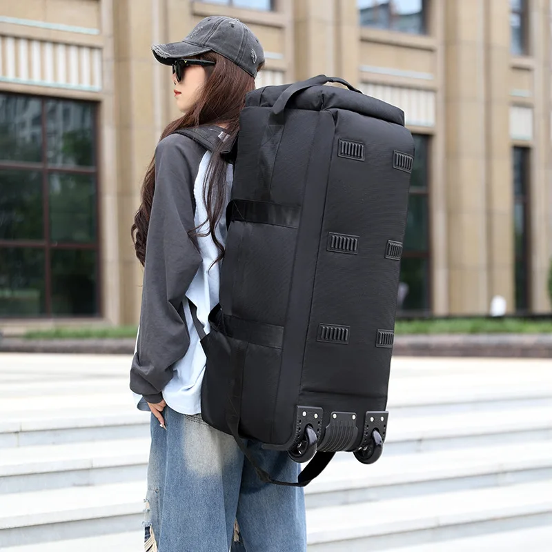 2026 New Duffle Bag Casual Travel Large Capacity Durable Outdoor Travel Backpack with Wheels Foldable Camping Storage Bag
2026 New Duffle Bag Casual Travel Large Capacity Durable Outdoor Travel Backpack with Wheels Foldable Camping Storage Bag