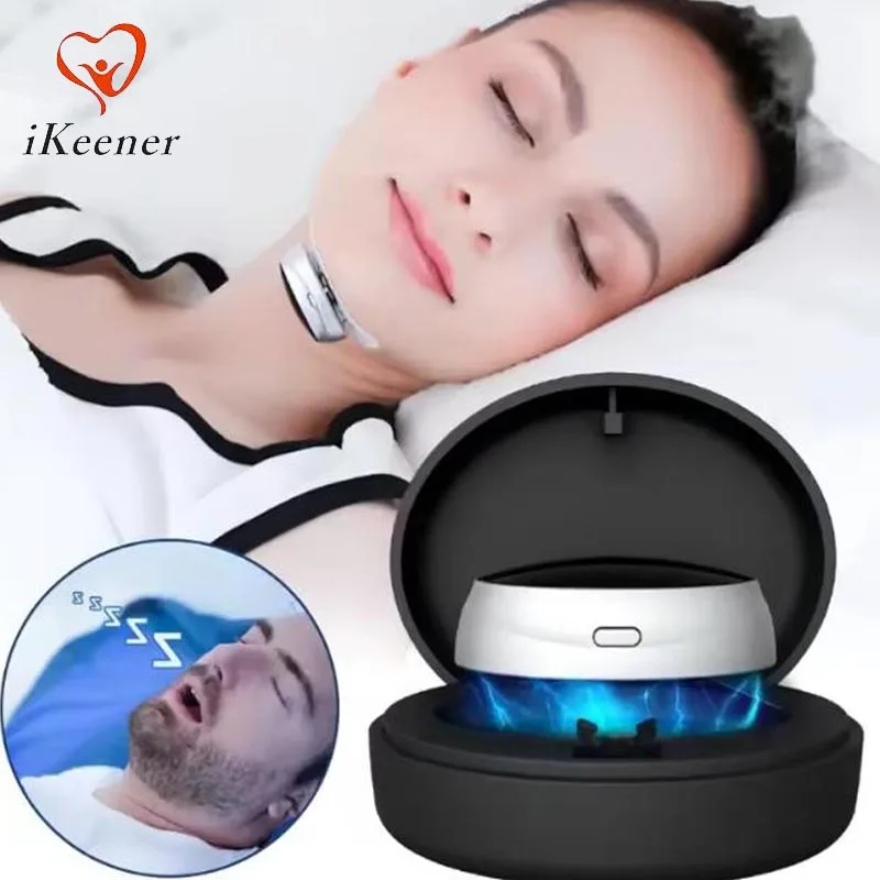 Anti-Snoring Devices Intelligent Throat Massger Ultralight Magnetic Anti Snore EMS Apnea Guard Night Snore Stopper Sleeping Care
Anti-Snoring Devices Intelligent Throat Massger Ultralight Magnetic Anti Snore EMS Apnea Guard Night Snore Stopper Sleeping Care