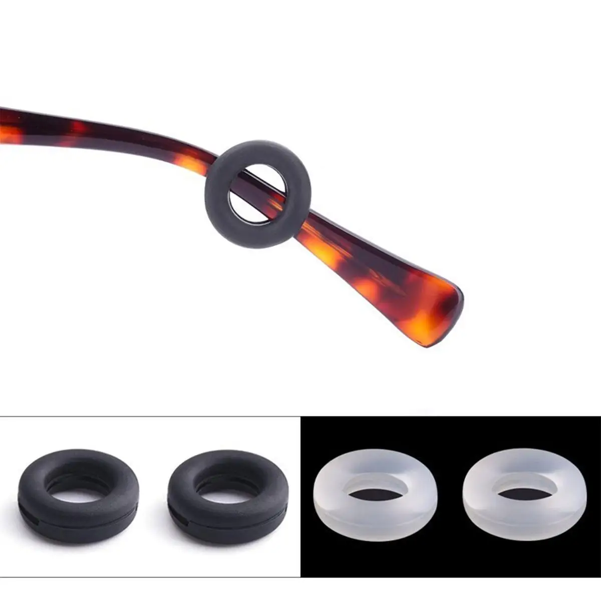 10 Pcs Anti-Slip Ring Comfortable Eyeglasses Temple Tips Silicone Retainer Fits Glasses Sunglasses Reading Glasses Non Slip
10 Pcs Anti-Slip Ring Comfortable Eyeglasses Temple Tips Silicone Retainer Fits Glasses Sunglasses Reading Glasses Non Slip