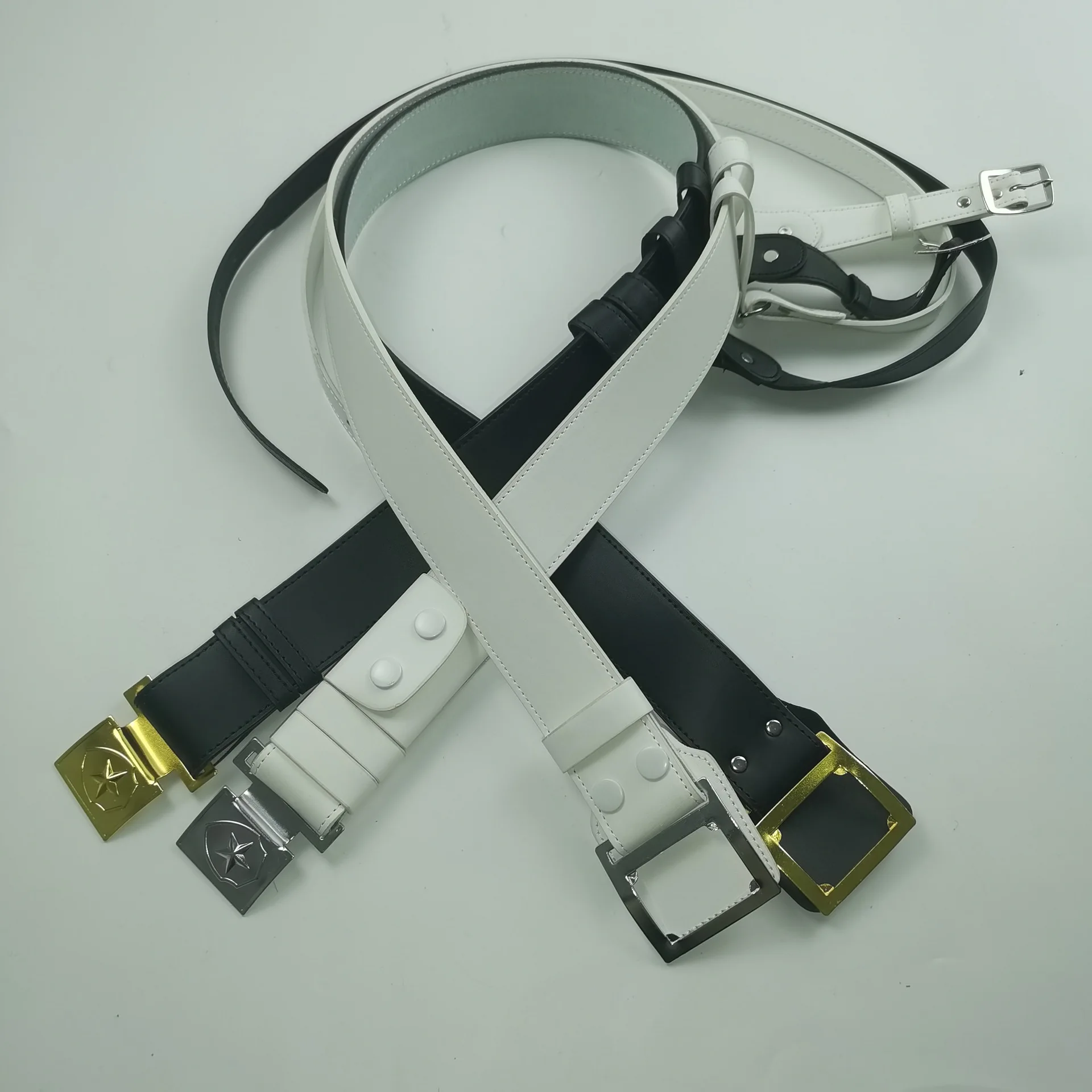 New-Style Gold Security Crossbody Belt Duty Belt with Five-Pointed Star Buckle Wide Outer Belt
New-Style Gold Security Crossbody Belt Duty Belt with Five-Pointed Star Buckle Wide Outer Belt